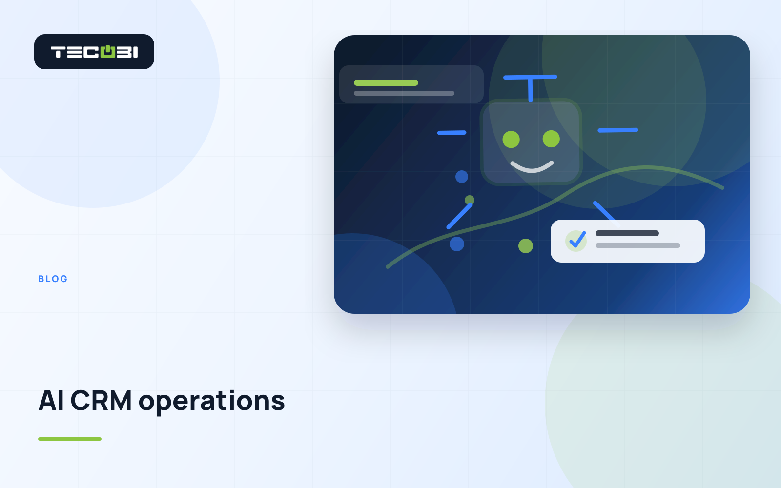 TECOBI article artwork for Automating the Tedious: How AI Saves Hours on Follow-Ups Without Losing the Personal Touch