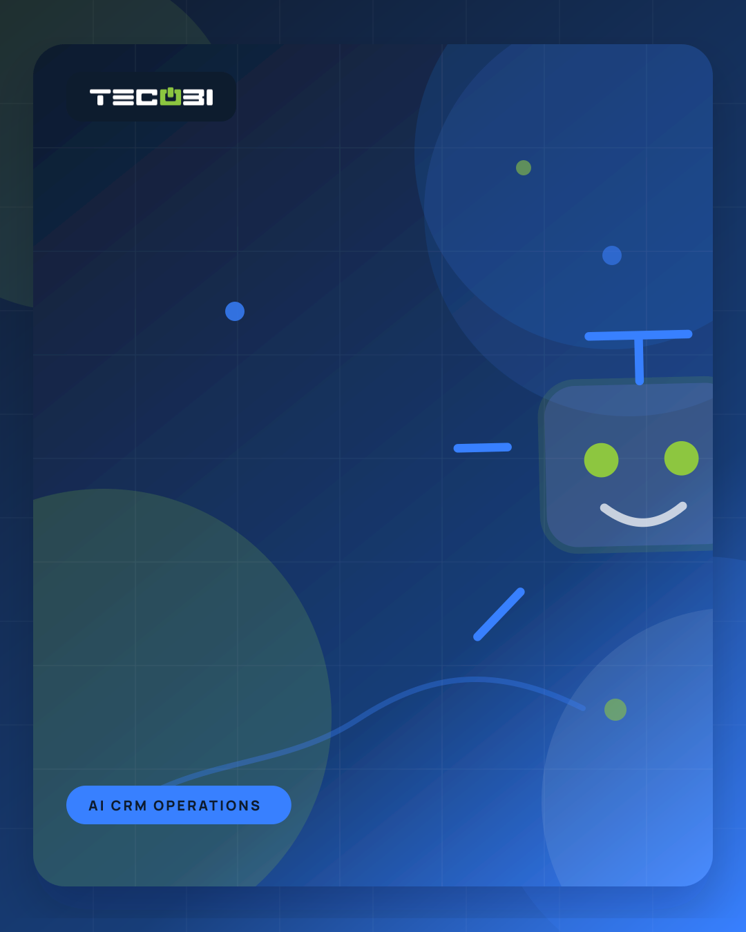 TECOBI article artwork for Beyond the Sale: How AI-Enhanced CRM Nurtures Long-Term Customer Relationships