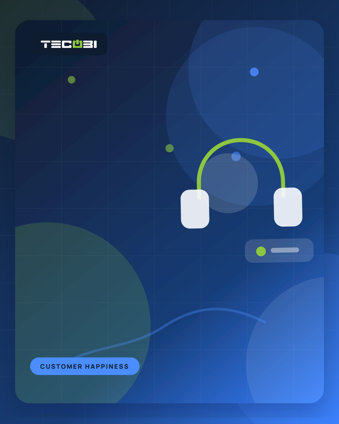 TECOBI article artwork for How We Doubled Customer Happiness in 6 Months