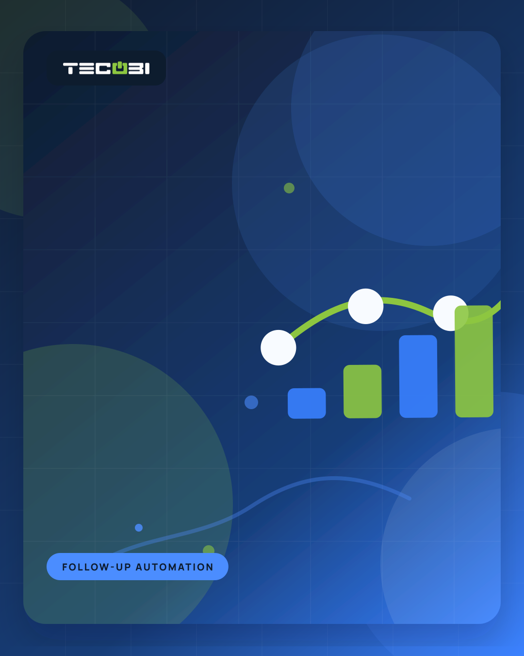 TECOBI article artwork for Turning Missed Leads into Sales: The Power of AI-Powered Follow-Ups