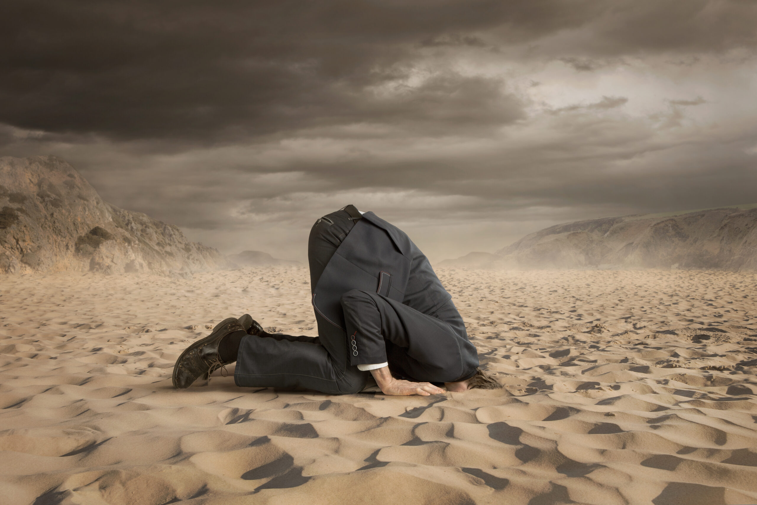 Dealership Head in Sand