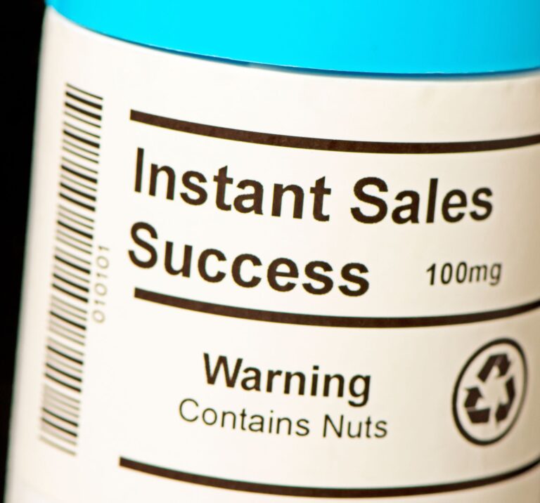 A Label On A Bottle