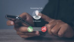 a person holding a phone