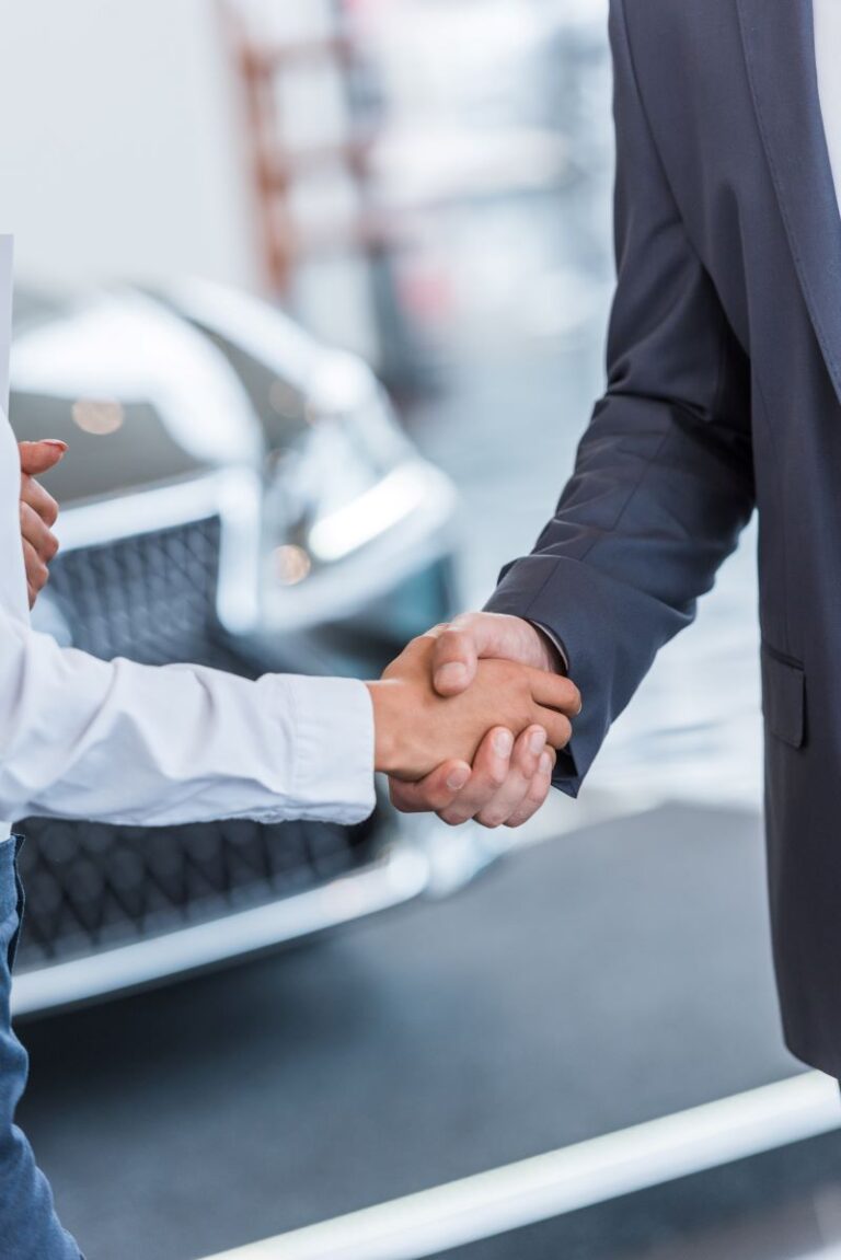 Ford Co-Op Handshake Photo