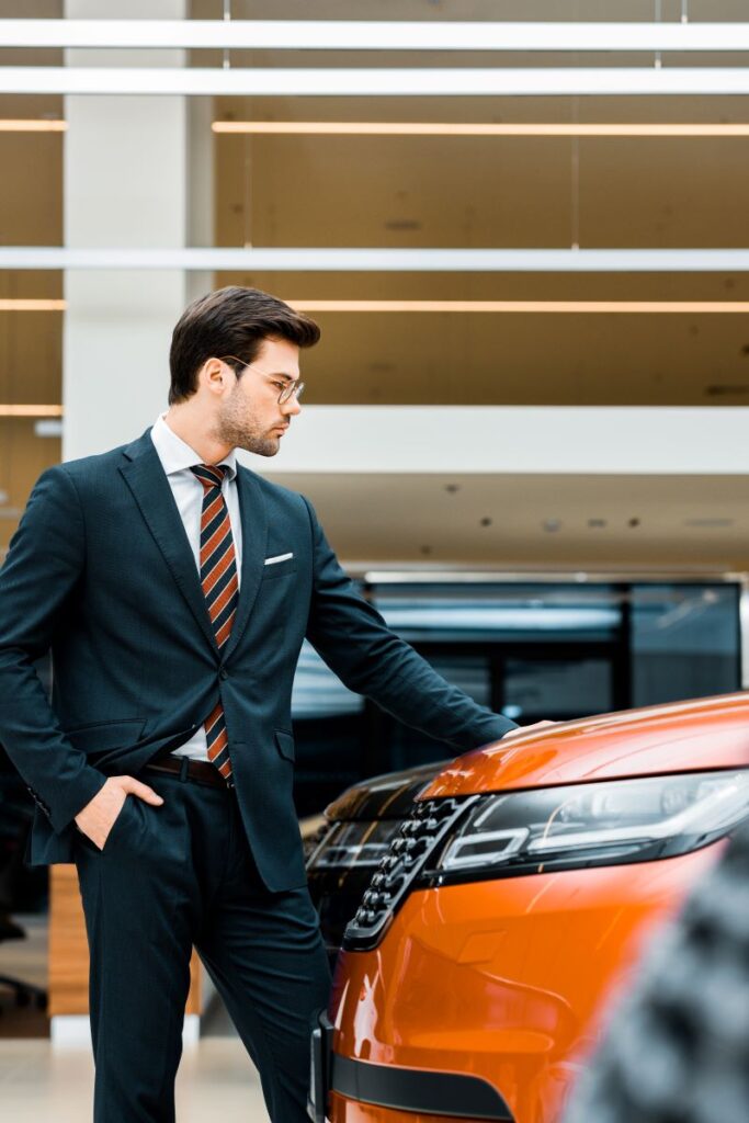 New Ways To Invest In Co-Op 2 Handsome Businessman Looking At The Car
