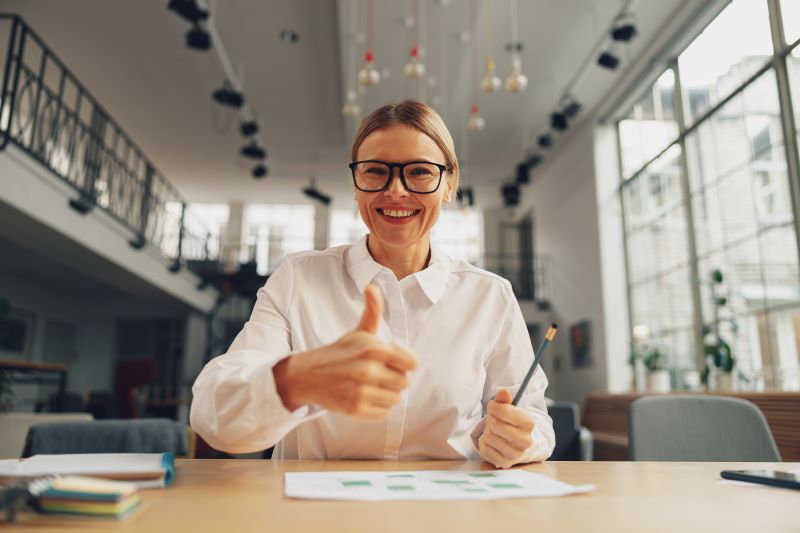 Smiling Businesswoman