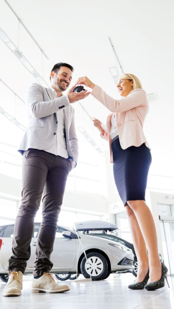 How To Use Facebook And Instagram Ads To Generate High-Quality Auto Leads 3 Portrait Of Beautiful Saleswoman
